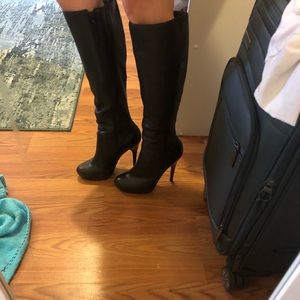 COPY - Aldo leather heeled boots